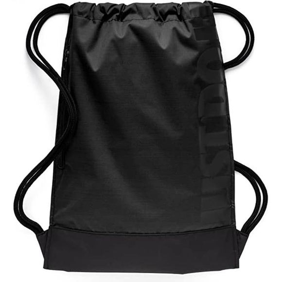 NEW NIKE Brasilia Training Gymsack Drawstring Backpack Gym Bag Unisex BA5338-010 - Picture 2 of 3
